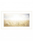Fields of Gold 1 White Framed Print Wall Art - Homeroots - Flyclothing LLC