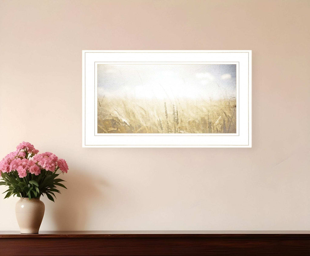 Fields of Gold 1 White Framed Print Wall Art - Homeroots - Flyclothing LLC
