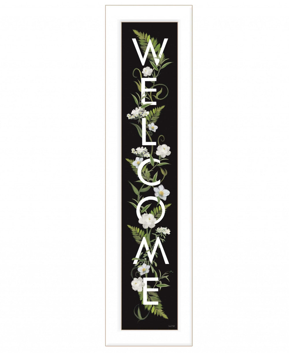 Welcome Sign I 1 White Framed Print Wall Art - Homeroots - Flyclothing LLC