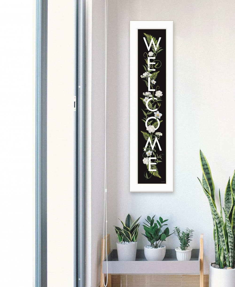 Welcome Sign I 1 White Framed Print Wall Art - Homeroots - Flyclothing LLC