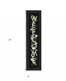 Welcome Sign I 2 Black Framed Print Wall Art - Homeroots - Flyclothing LLC