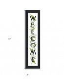 Welcome Sign II 2 Black Framed Print Wall Art - Homeroots - Flyclothing LLC