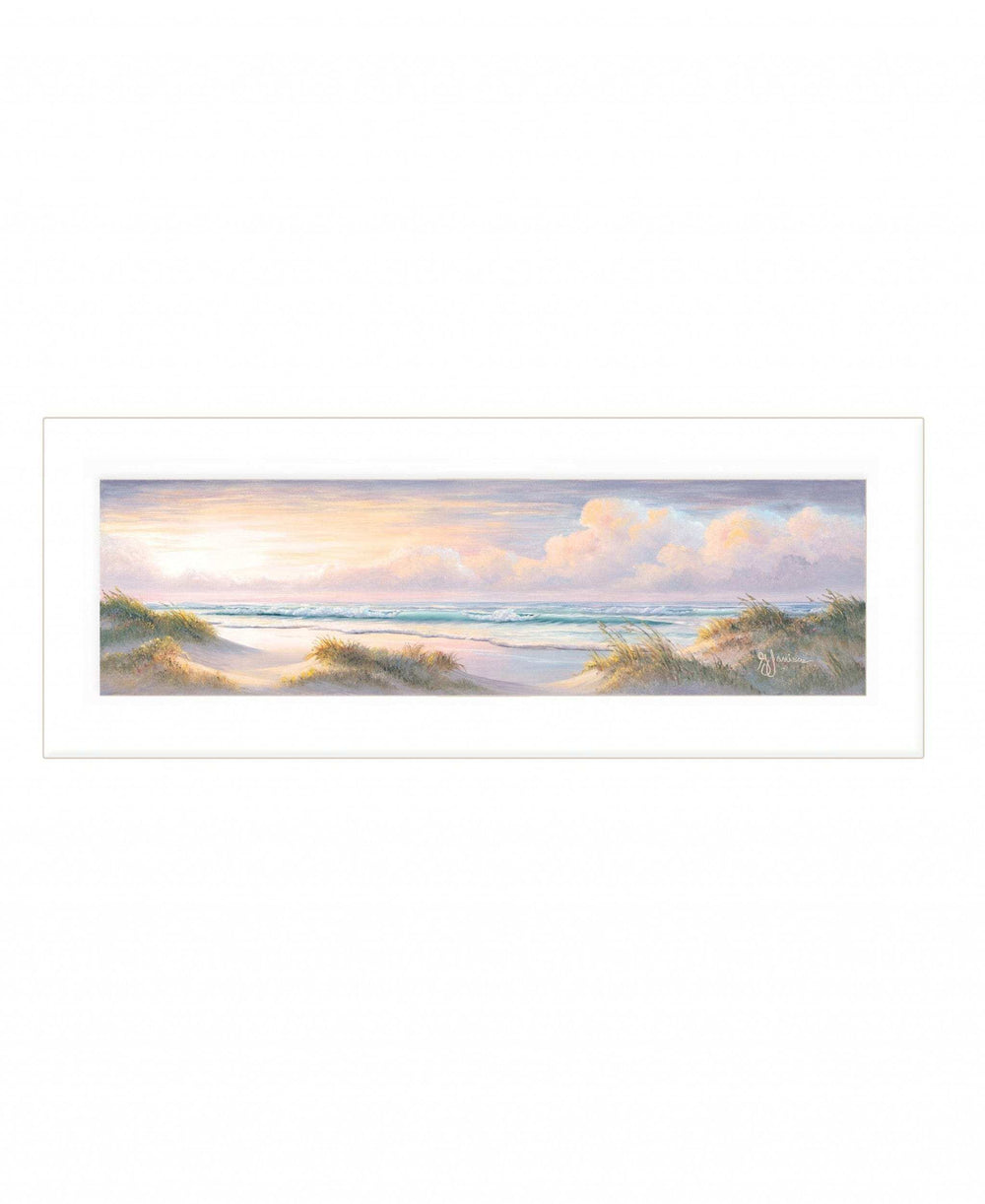 Seascape II 1 White Framed Print Wall Art - Homeroots - Flyclothing LLC