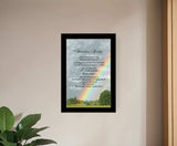 Rainbow Bridge Black Framed Print Wall Art - Homeroots - Flyclothing LLC