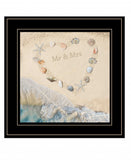 Marriage is a Beach 3 Black Framed Print Wall Art - Homeroots - Flyclothing LLC