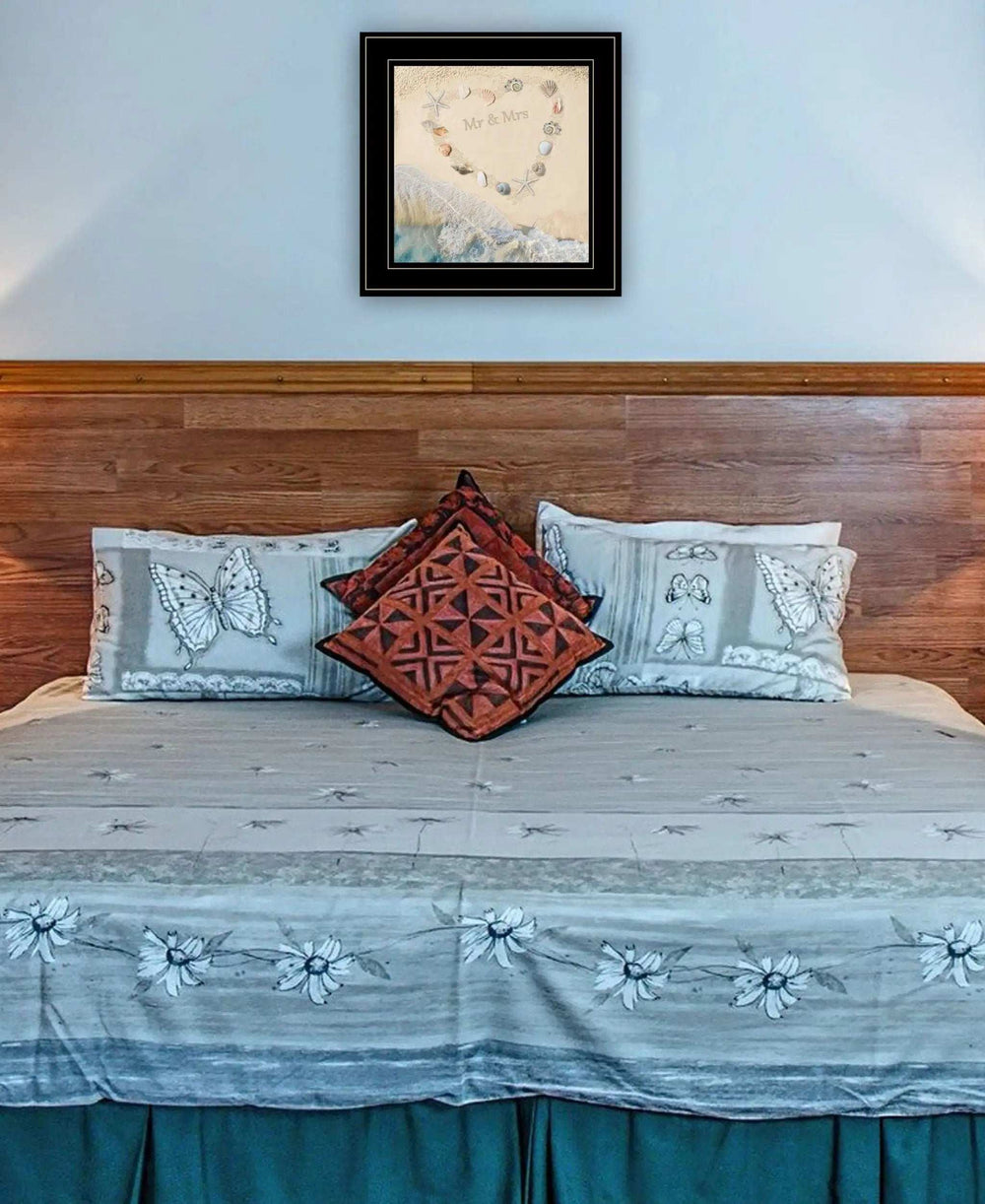 Marriage is a Beach 3 Black Framed Print Wall Art - Homeroots - Flyclothing LLC