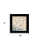Marriage is a Beach 3 Black Framed Print Wall Art - Homeroots - Flyclothing LLC
