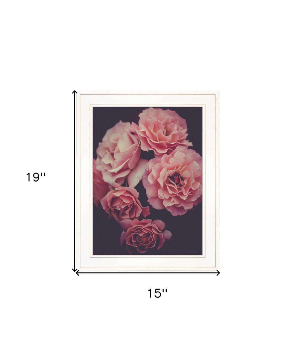 Dreamy Rose 1 White Framed Print Wall Art - Homeroots - Flyclothing LLC