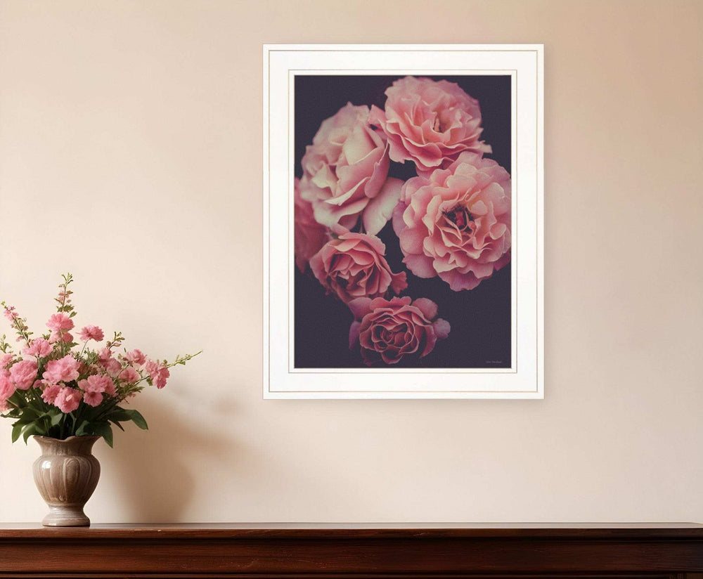 Dreamy Rose 1 White Framed Print Wall Art - Homeroots - Flyclothing LLC