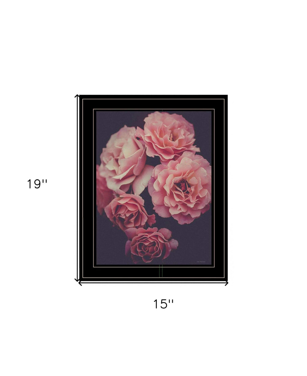 Dreamy Rose 2 Black Framed Print Wall Art - Homeroots - Flyclothing LLC
