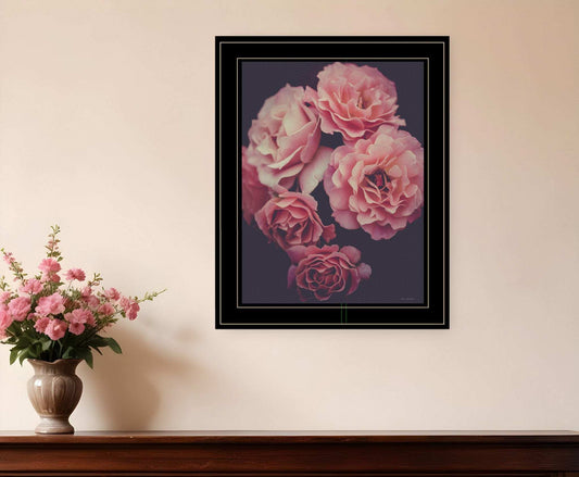 Dreamy Rose 2 Black Framed Print Wall Art - Homeroots - Flyclothing LLC