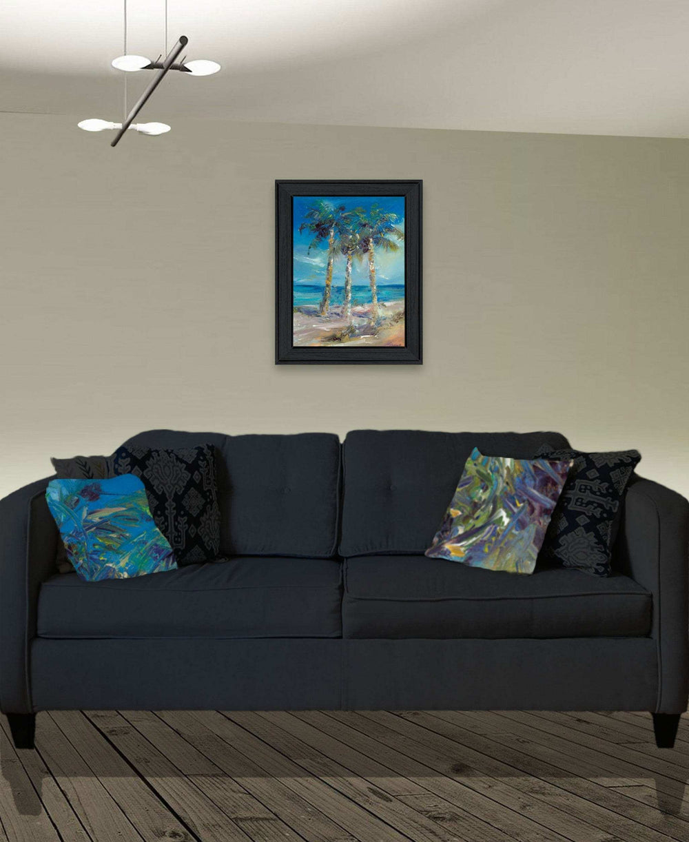 Threes Company 1 Black Framed Print Wall Art - Homeroots - Flyclothing LLC