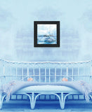 Serenity Sloop 2 Black Framed Print Wall Art - Homeroots - Flyclothing LLC