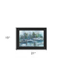 Lagoon 2 Black Framed Print Wall Art - Homeroots - Flyclothing LLC