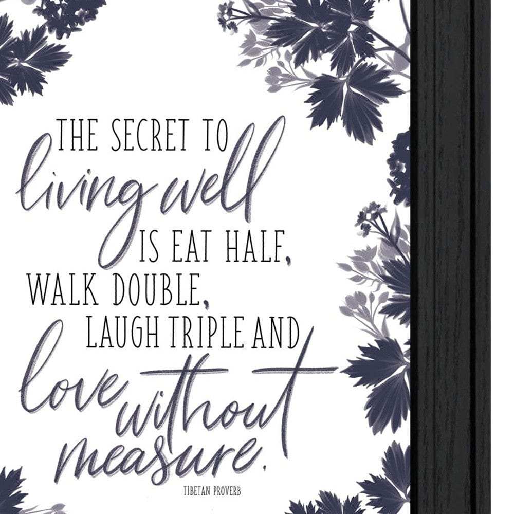 Set Of Two The Secret Beauty Black Framed Print Wall Art - Homeroots - Flyclothing LLC