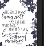 Set Of Two The Secret Beauty Black Framed Print Wall Art - Homeroots - Flyclothing LLC