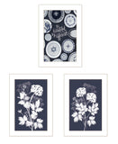 Set Of Three Its Beautiful to Be Different White Framed Print Wall Art - Homeroots - Flyclothing LLC