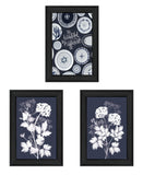 Set Of Three Its Beautiful to Be Different Black Framed Print Wall Art - Homeroots - Flyclothing LLC