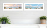 Set Of Two The Seascape 1 White Framed Print Wall Art - Homeroots - Flyclothing LLC