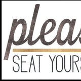 Set Of Two Text Me If You Run Out of Toilet Paper While Seated Black Framed Print Wall Art - Homeroots - Flyclothing LLC