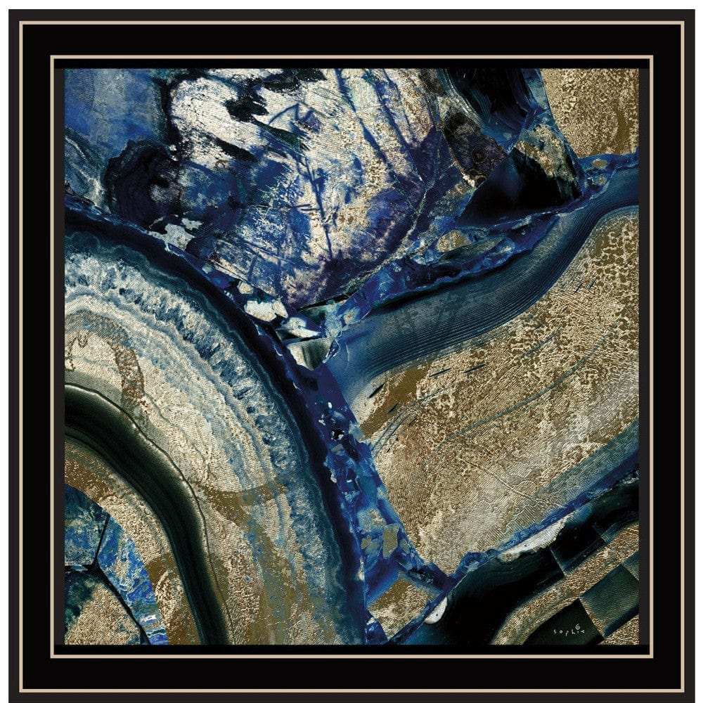 Set Of Two Geode Reef Pleasure 2 Black Framed Print Wall Art - Homeroots - Flyclothing LLC