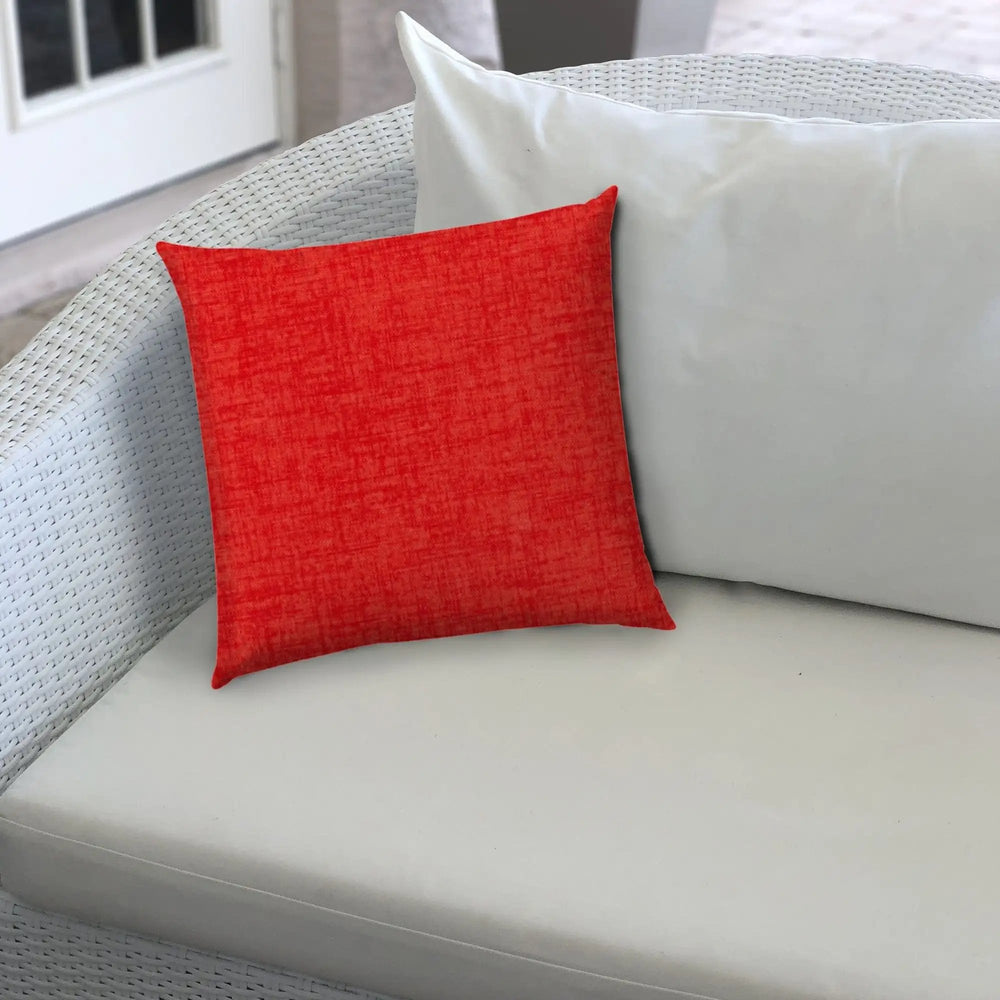 14" X 20" Coral Indoor Outdoor Throw Pillow - Homeroots - Flyclothing LLC