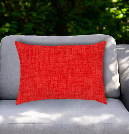 14" X 20" Coral Indoor Outdoor Throw Pillow - Homeroots