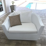 14" X 20" Taupe Indoor Outdoor Throw Pillow - Homeroots - Flyclothing LLC