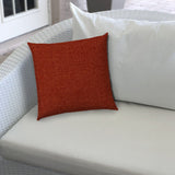 14" X 20" Brick Red Indoor Outdoor Throw Pillow - Homeroots - Flyclothing LLC