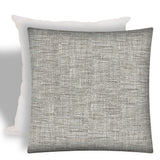 17" X 17" Brown And Espresso Zippered Solid Color Throw Indoor Outdoor Pillow - Homeroots