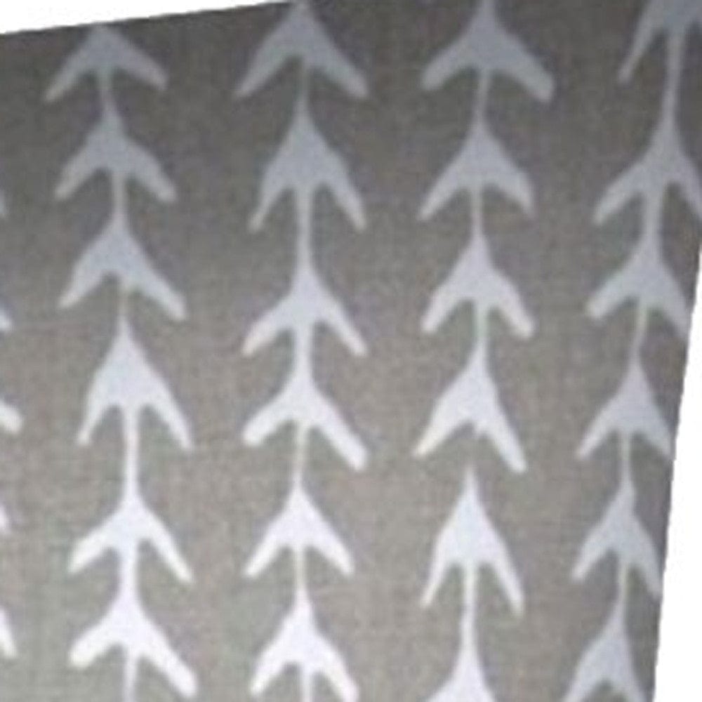 17" X 17" Taupe And White Zippered Geometric Throw Indoor Outdoor Pillow - Homeroots - Flyclothing LLC