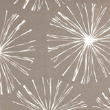 17" X 17" Taupe And White Zippered Floral Throw Indoor Outdoor Pillow - Homeroots - Flyclothing LLC