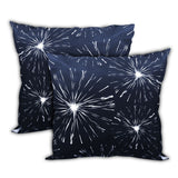 Set Of Three 18" X 18" Seafoam And White Blown Seam Floral Throw Indoor Outdoor Pillow - Homeroots - Flyclothing LLC