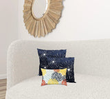 Set Of Three 18" X 18" Seafoam And White Blown Seam Floral Throw Indoor Outdoor Pillow - Homeroots - Flyclothing LLC