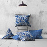 Set Of Three 20" X 20" Blue And White Zippered Coastal Throw Indoor Outdoor Pillow - Homeroots - Flyclothing LLC
