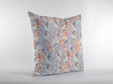 18" Orange Lavender Tropics Zippered Suede Throw Pillow - Homeroots - Flyclothing LLC