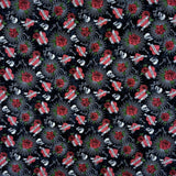 Rockmount Ranch Ware Cowboy Skulls & Hearts Western Cotton Bandana in Black - Rockmount Clothing - Flyclothing LLC