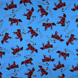 Rockmount Ranch Ware Blue Ropers Western Cotton Bandana - Rockmount Clothing - Flyclothing LLC