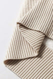 Mock Neck Long Sleeve Sweater - Trendsi - Flyclothing LLC