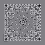 Rockmount Ranch Ware Paisley Western Cotton Bandana in Grey - Rockmount Clothing - Flyclothing LLC