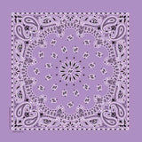 Rockmount Ranch Ware Paisley Western Cotton Bandana in Lavender - Rockmount Clothing - Flyclothing LLC