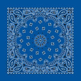 Rockmount Ranch Ware Paisley Western Cotton Bandana in Royal Blue - Rockmount Clothing - Flyclothing LLC
