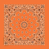 Rockmount Ranch Ware Paisley Western Cotton Bandana in Orange - Rockmount Clothing - Flyclothing LLC