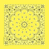 Rockmount Ranch Ware Paisley Western Cotton Bandana in Yellow - Rockmount Clothing - Flyclothing LLC