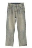 Straight Leg Jeans with Pockets - Trendsi - Flyclothing LLC