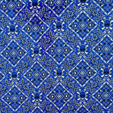 Rockmount Ranch Ware Skulls Western Cotton Bandana in Blue - Rockmount Clothing - Flyclothing LLC