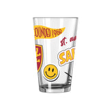 Flagler College 16oz Native Pint Glass - Logo Brands - Flyclothing LLC