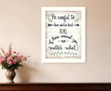 Be Careful 1 White Framed Print Wall Art - Homeroots - Flyclothing LLC