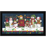 Sticking Together Black Framed Print Wall Art - Homeroots - Flyclothing LLC