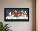 Sticking Together Black Framed Print Wall Art - Homeroots - Flyclothing LLC